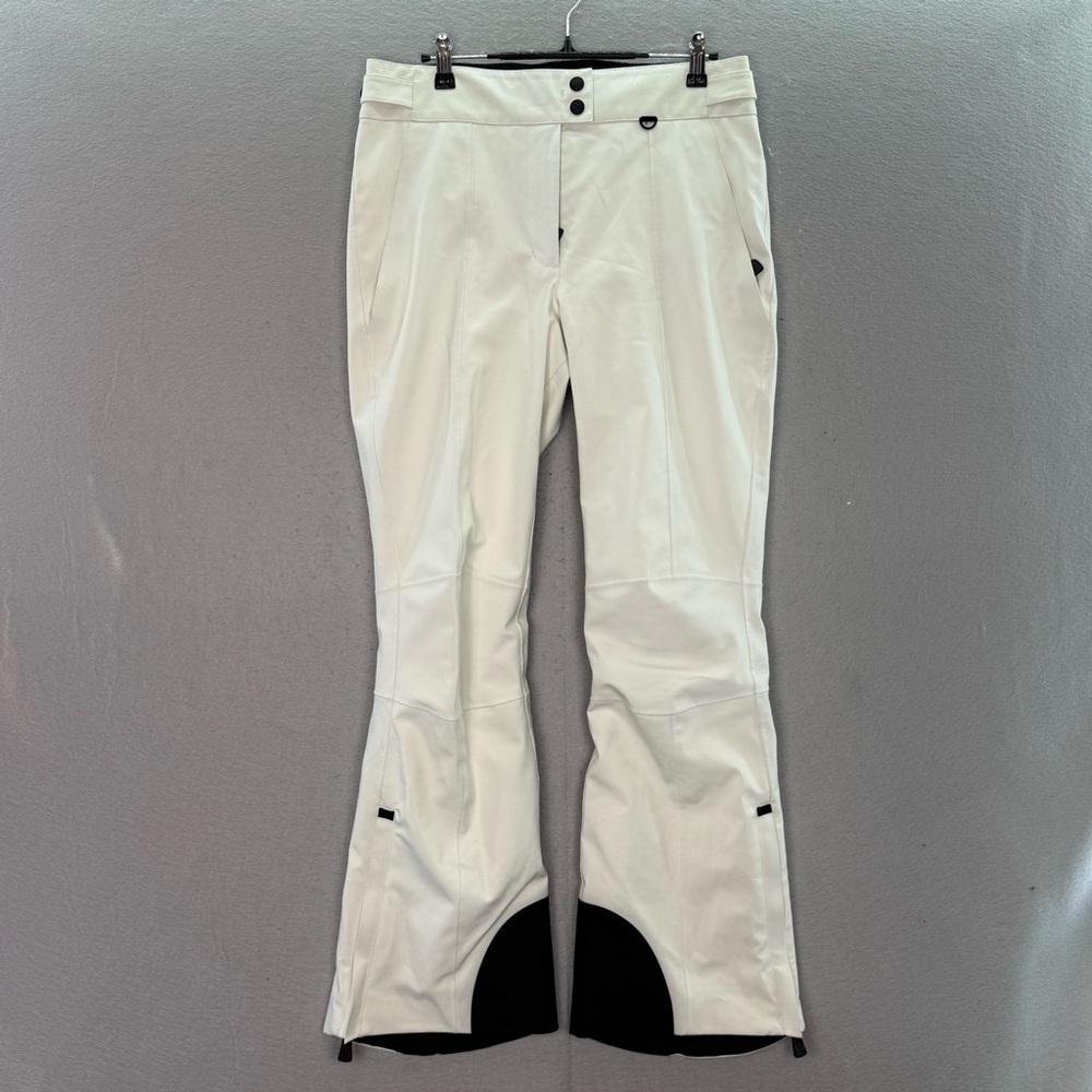 MONCLER Gernoble - women’s Ski Snow Pants white & black performance sport SZ M